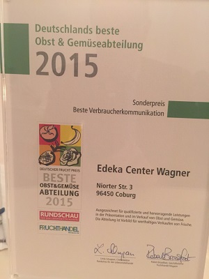 Deutschlands beste Obst- und Gemüseabteilung