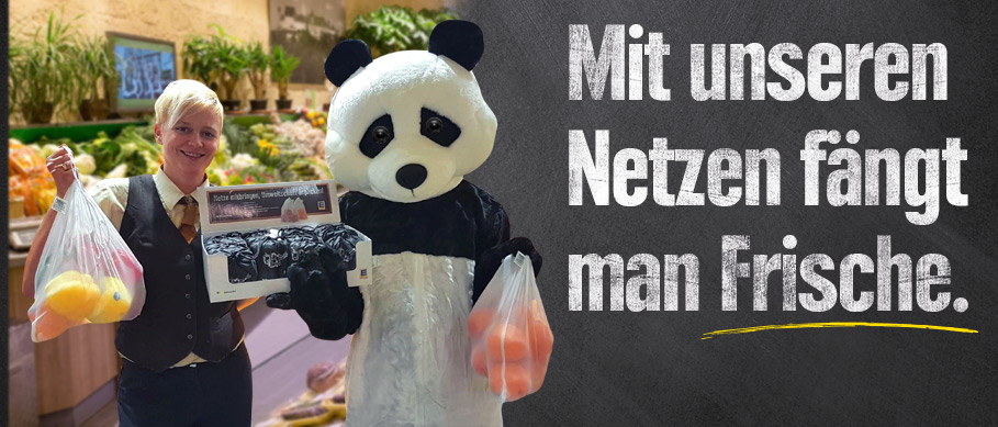 Mit unseren Netzen fängt man Frische.